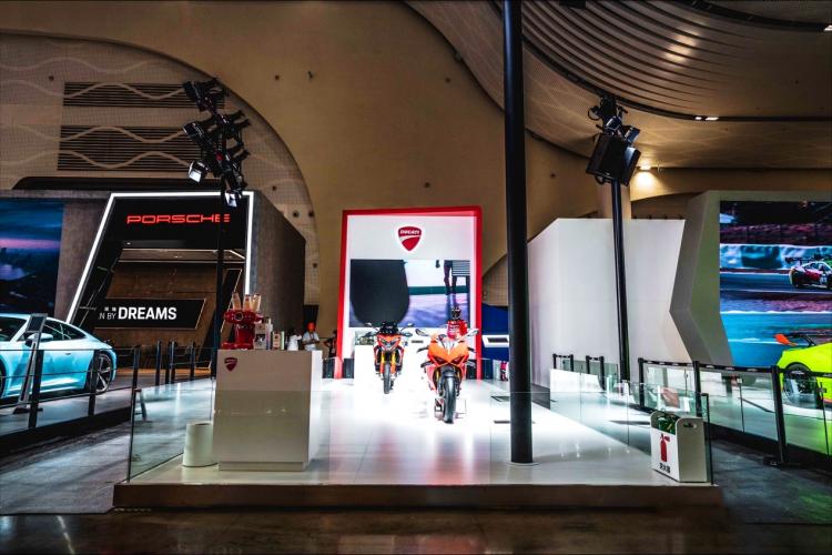 杜卡迪携品牌旗舰车型参加第三届中国国际消费品博览会