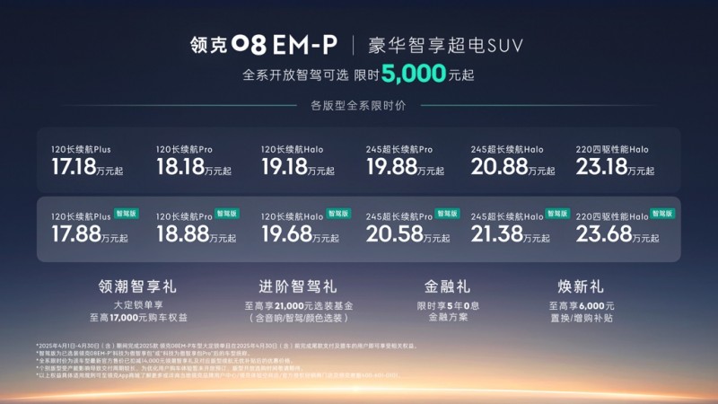 领克EM-P超电双子星OTA 1.8.0正式发布，科技生态全面进阶