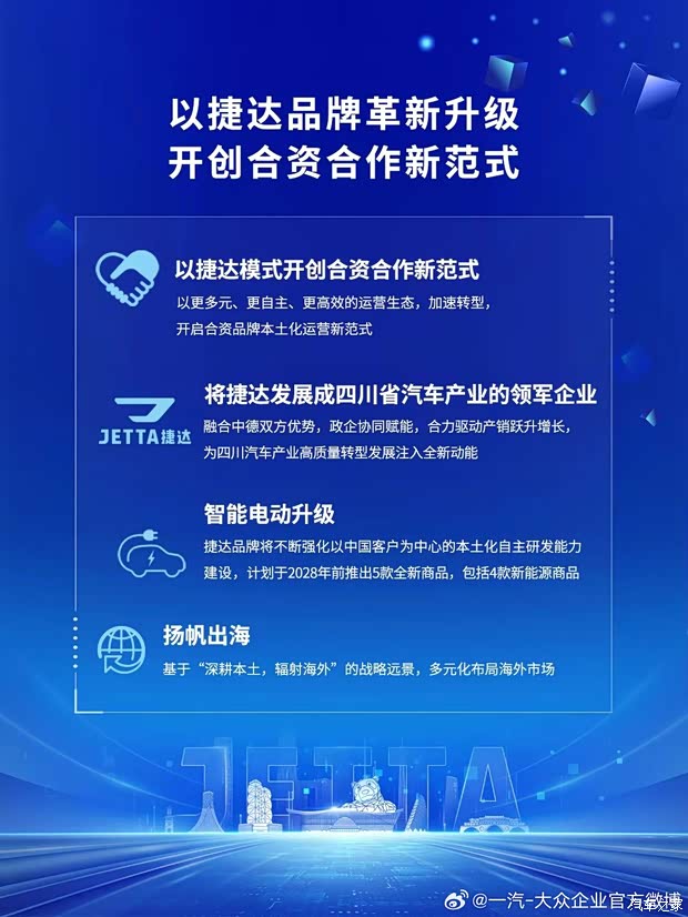 大众推进捷达电动化转型 抢先发力10万元智能车市场 捷达焕新启程
